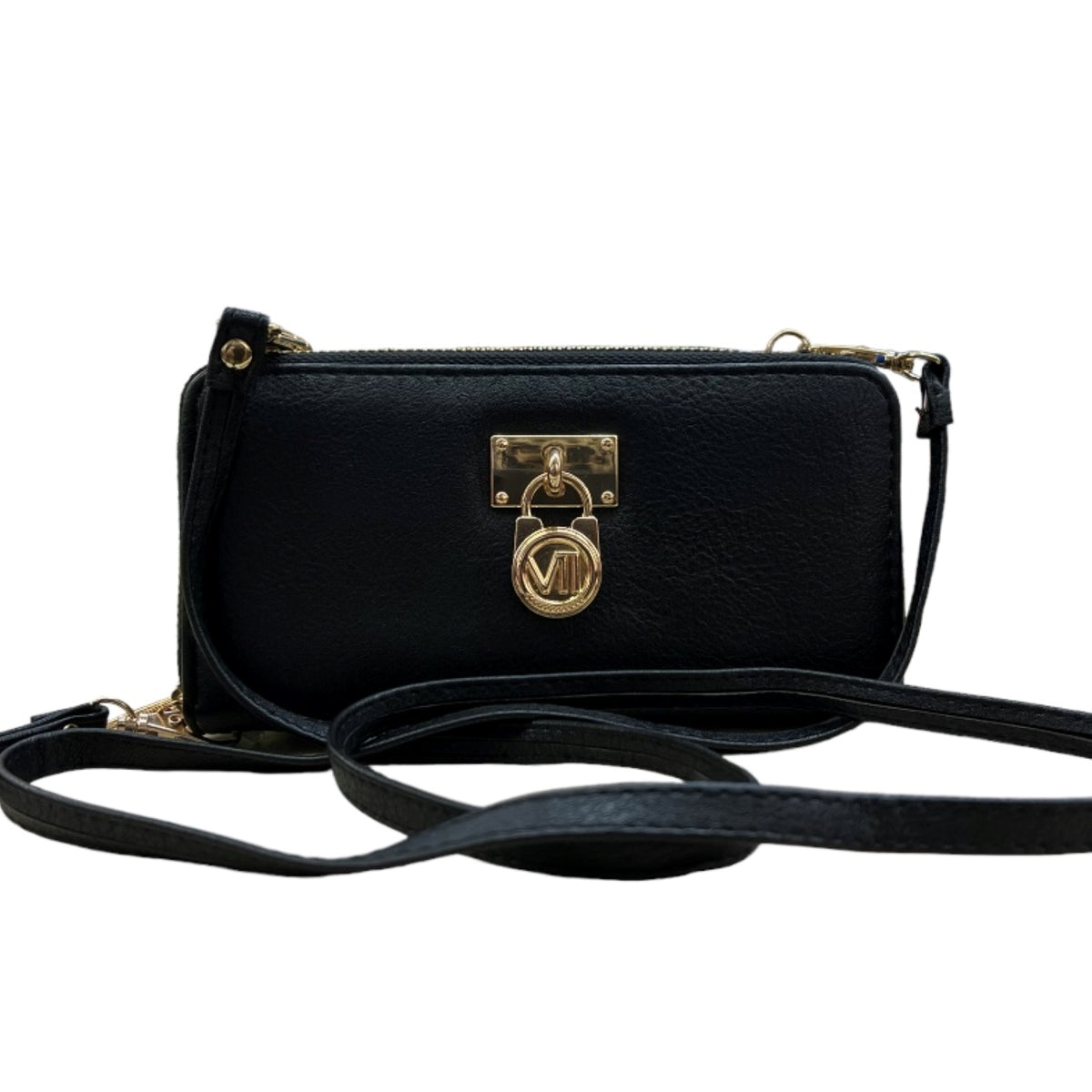 Portefeuille logo or Bosalina #couleur_noir