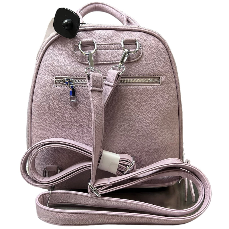 Sac à dos 2 compartiments avec poignée #couleur_lavendre