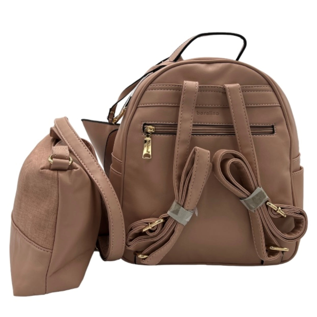 Sac à dos Bosalina 3 pièces #couleur_rose