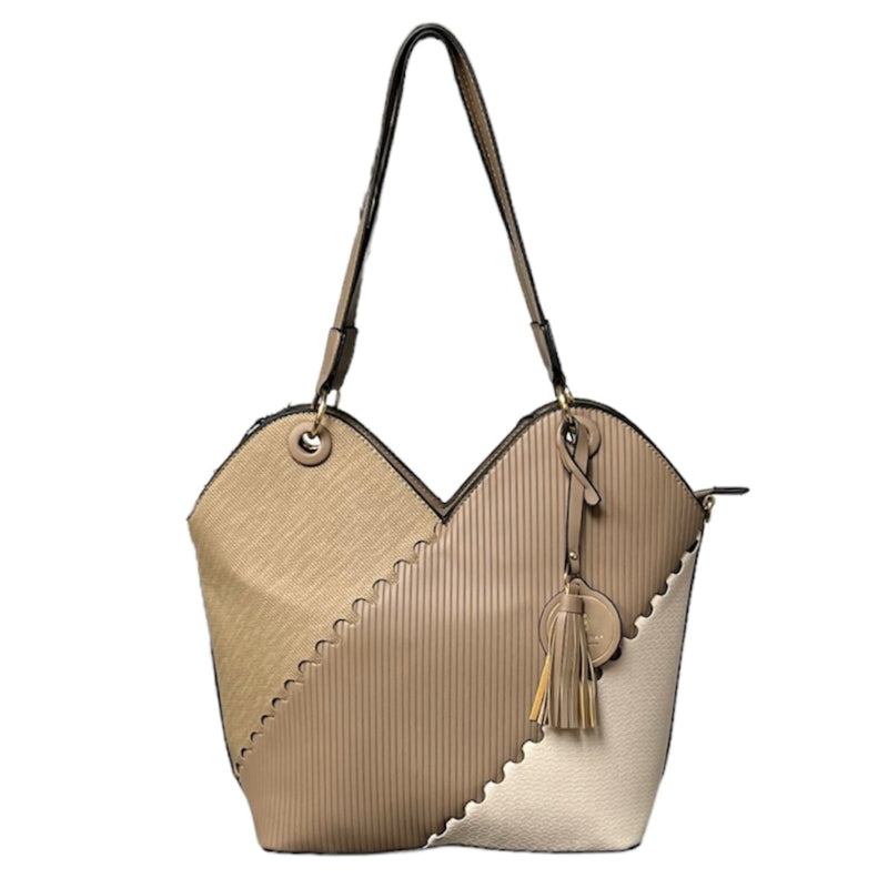 Sac à main fourre tout # couleur_beige