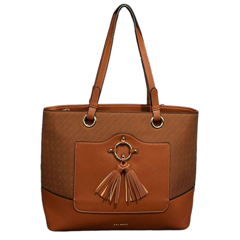 Sac fourre-tout voyageur Bosalina #couleur_cognac
