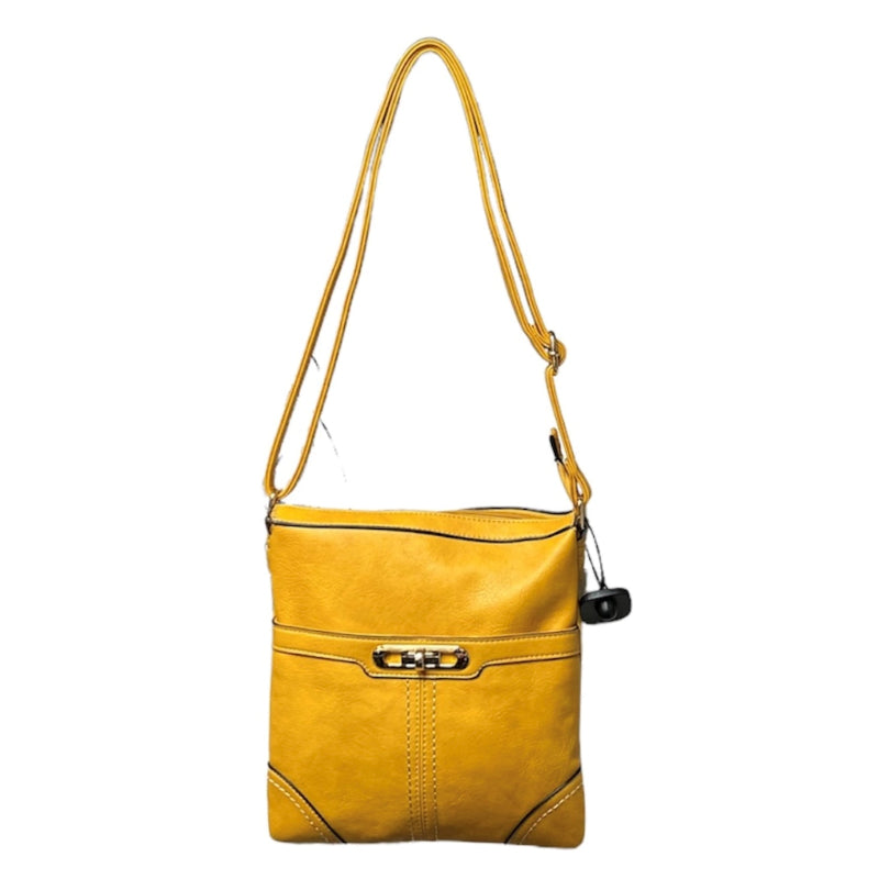 Sacoche femme bandoulière Bosalina #couleur_moutarde