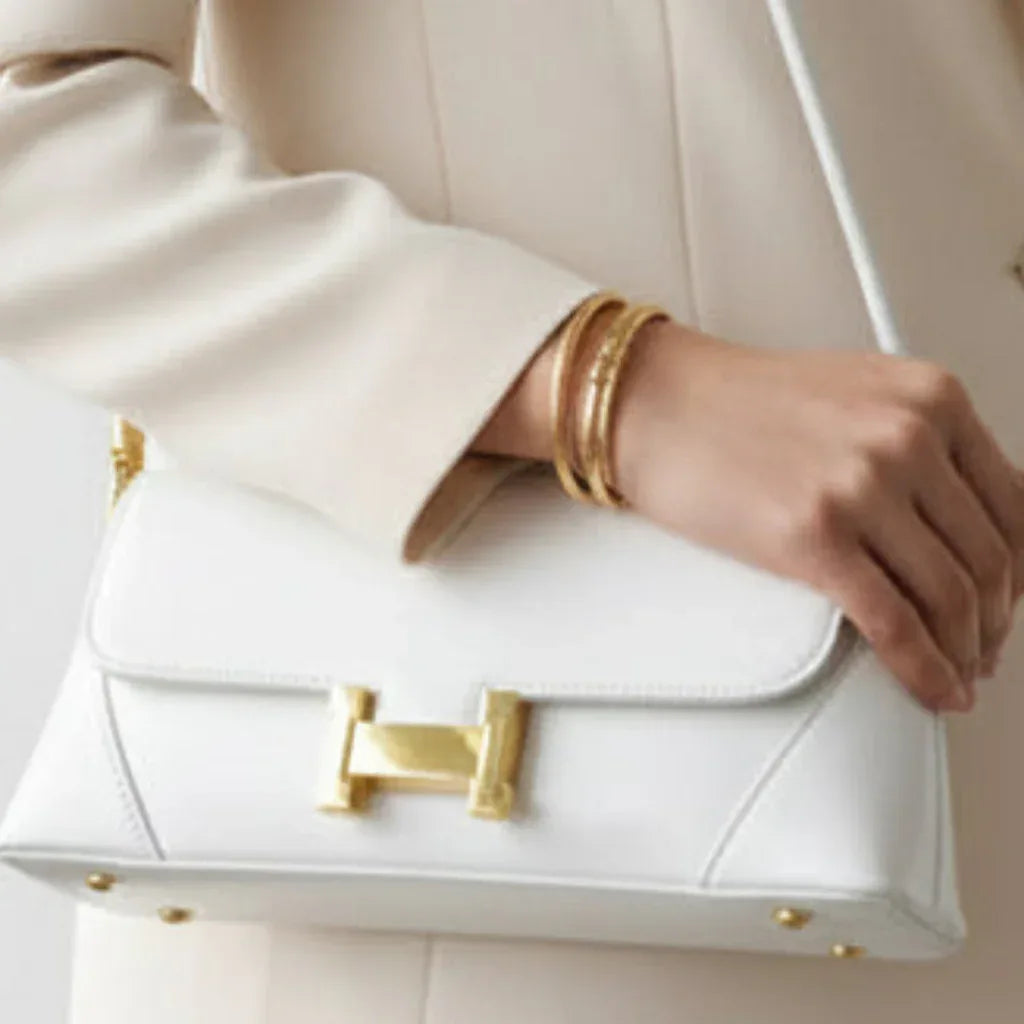 sac a main H #couleur_BLANC