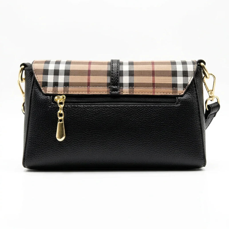 sac a main a motif ecossais