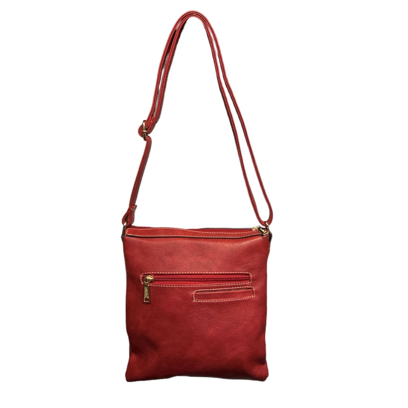Sacoche femme bandoulière Bosalina #couleur_rouge