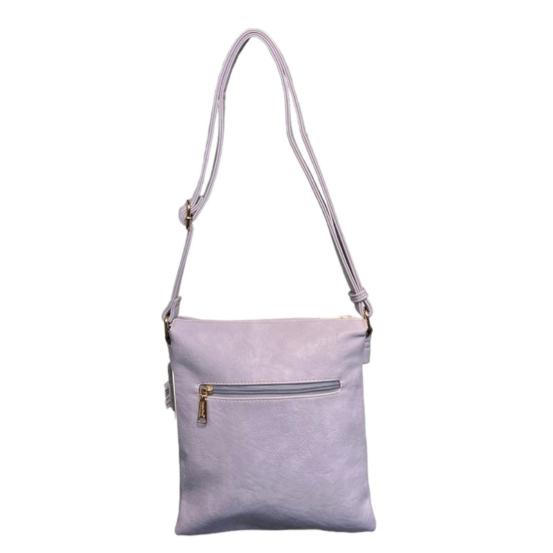 Sacoche simili cuir bandouli #couleur_lavandre