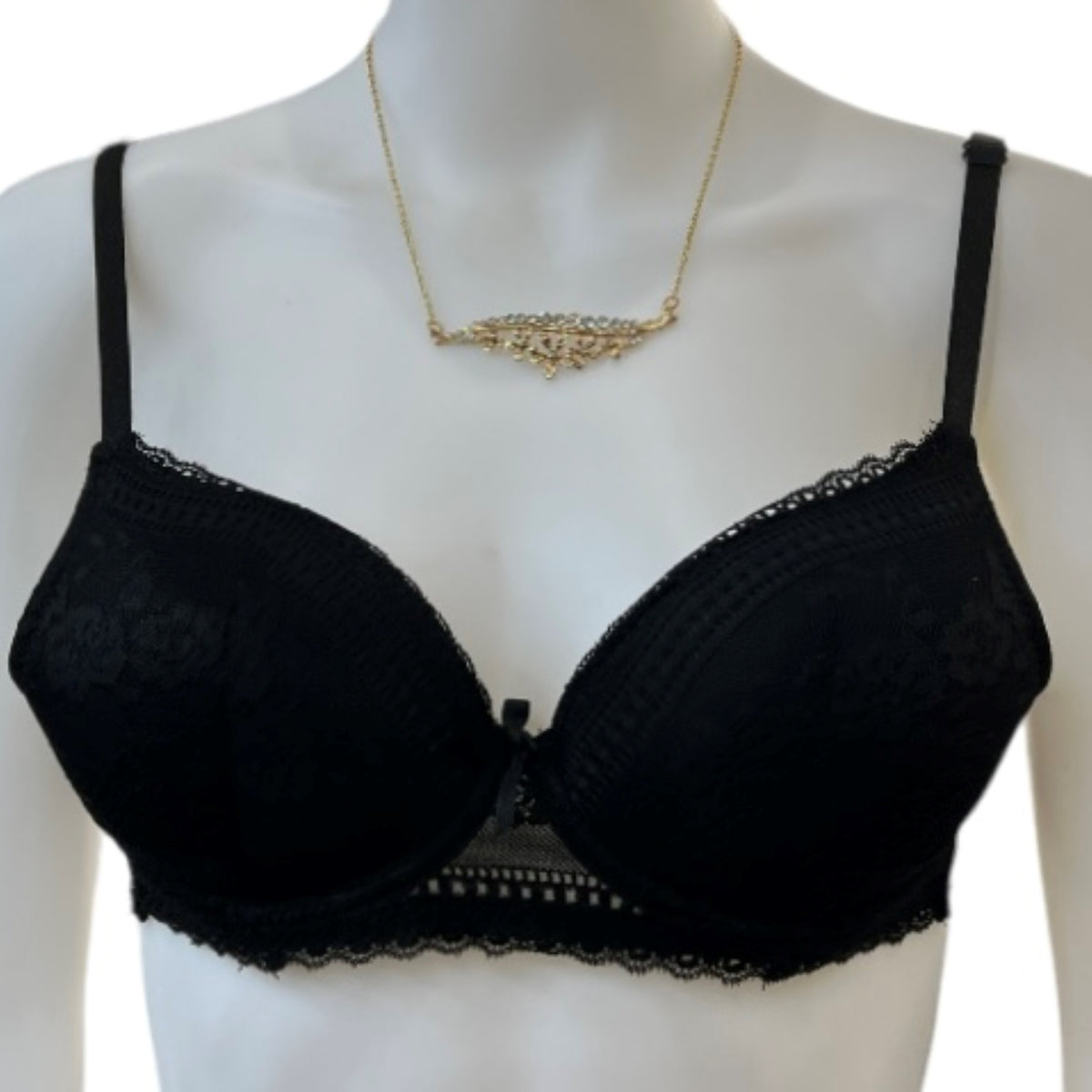 Soutien-gorge Jolie avec bonnet #couleur_noir