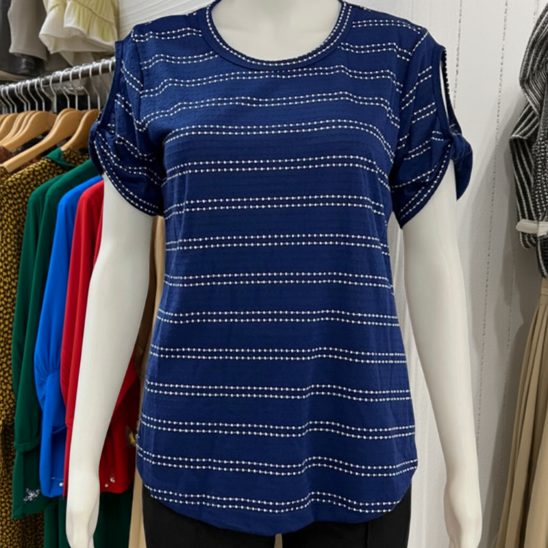 tee shirt epaule denudee femme