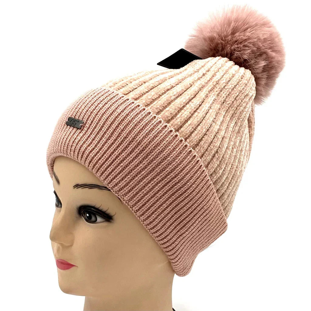 Tuque rose CoG Cohniwear C'est Elle